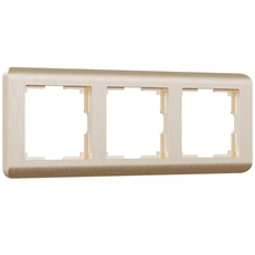 Изображение Рамка на 3 поста Stream (шампань) W0032111